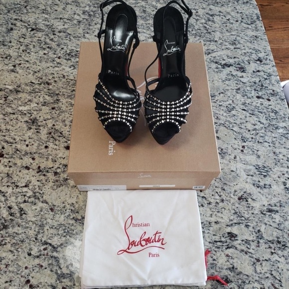 NEW Christian Louboutin Vegastrassima Alta 160mm size 39 - Picture 2 of 12